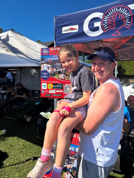 Little rower, big heart